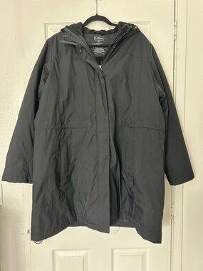 L.L. Bean winter rain coat 2X